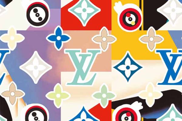 潮牌LV花型素材TIF高清图