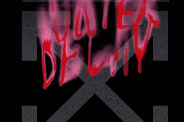 Off-White-涂鸦字母数码印花花型素材