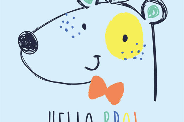 矢量儿童卡通插画图案素材