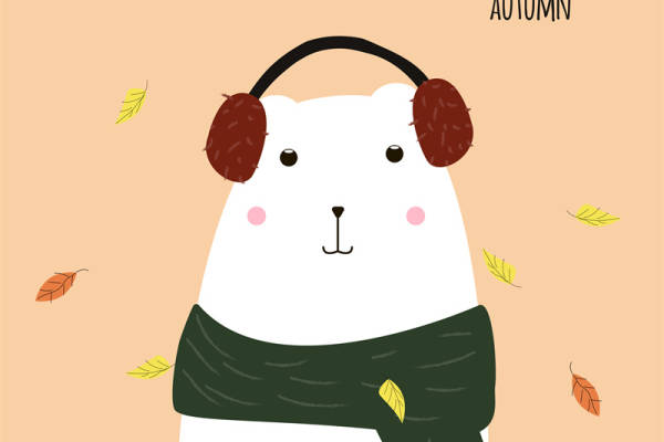 矢量儿童卡通插画图案素材