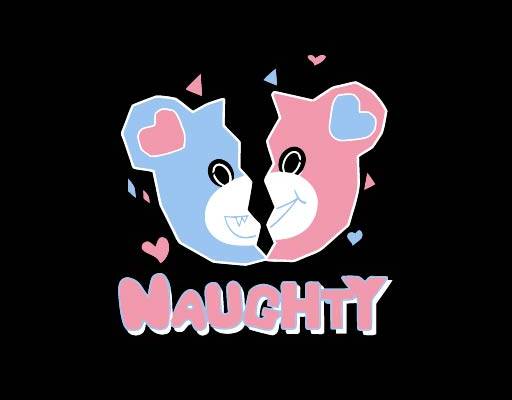 玩具熊英文字母印花花型素材