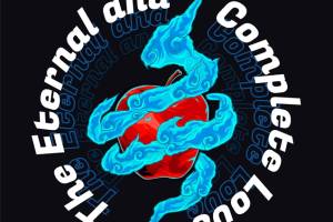 祥云字母印花花型素材矢量图