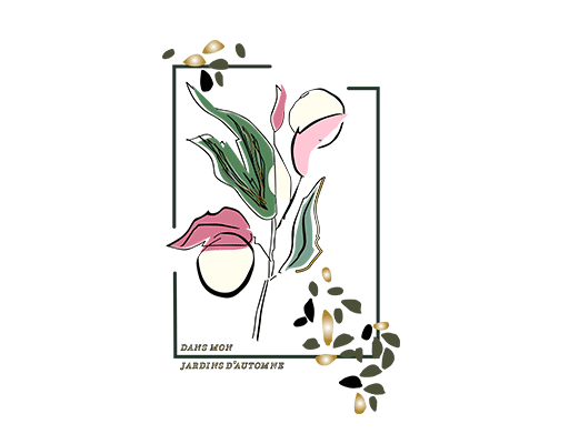 卡通树叶图案手绘树叶女装印花素