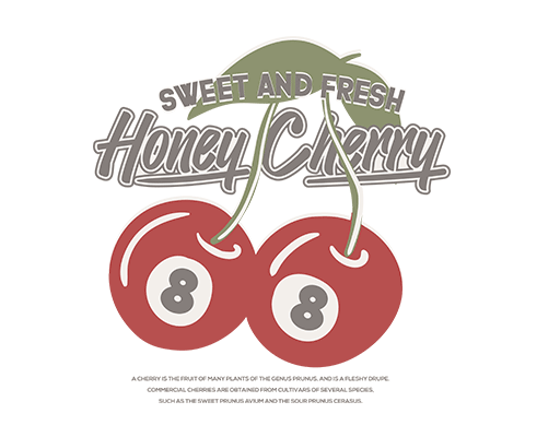 卡通草莓图案手写英文字母图案女装印花素材卡通水果