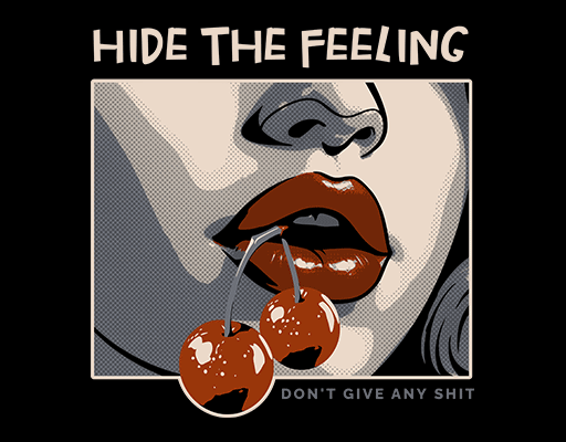 卡通人物头像卡通女孩头像樱桃女孩女装印花素材