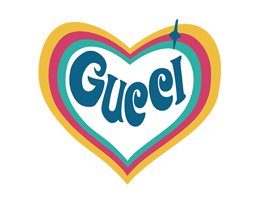 古驰印花素材爱心形图案女装印花素材几何图案卡通英文字母