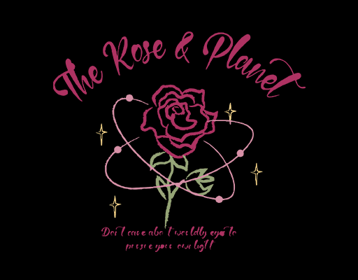 卡通花朵图案玫瑰花朵简笔花朵线条手写英文字母女装印花素材