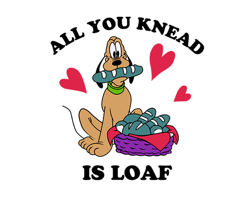 卡通动物头像卡通狗头像高飞狗图案女装印花素材动画片图案