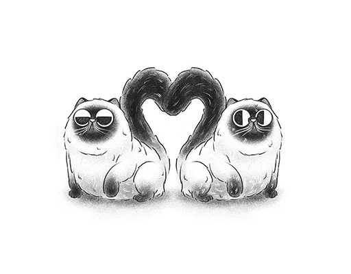 卡通松鼠图案卡通动物手绘卡通动物男装印花素材