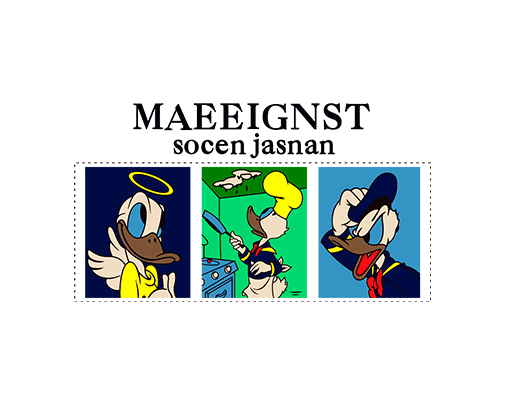 卡通动物图案手绘鸭子唐老鸭图案动画片图案男装印花素材