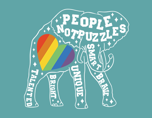 卡通大象图案彩色爱心形图案卡通英文字母图案女装印花素材