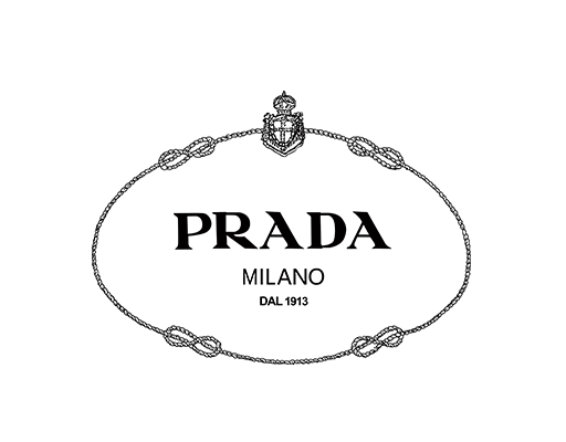 普拉达引文字母图案品牌LOGO印花素材PRADA印花图案
