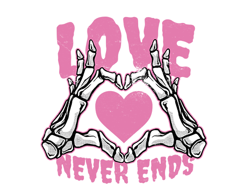 卡通骷髅头图案爱心形图案女装印花素材破碎英文字母图案卡通手指图案