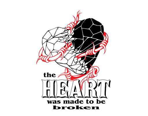 卡通爱心形图案女装印花素材铁丝爱心图案立体英文字母图案