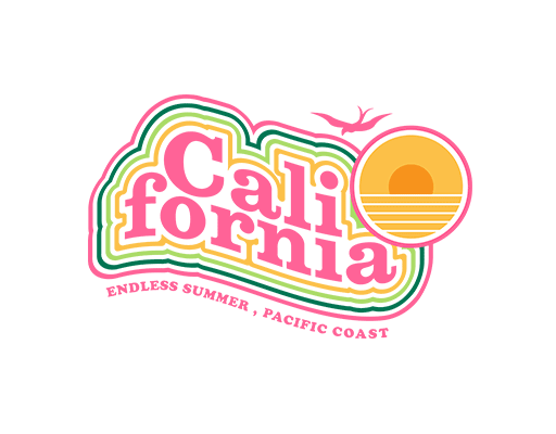 卡通英文字母图案太阳图案女装印花?彩色英文字母