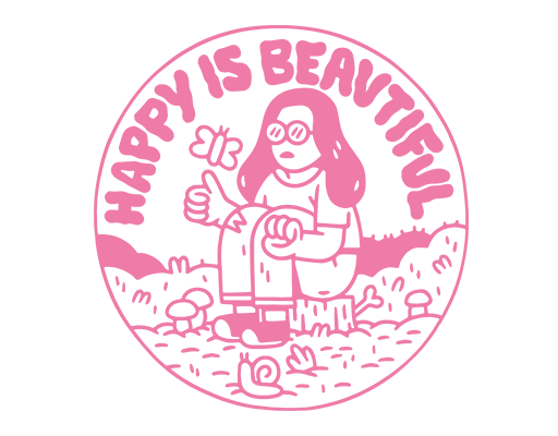 卡通人物图案手绘女孩卡通英文字母徽章图案女装印花素材