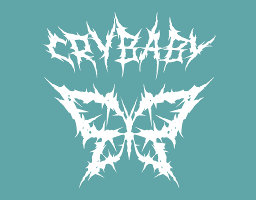 卡通蝴蝶剪影图案惊悚英文字图案女装文字印花素材卡通英文字母