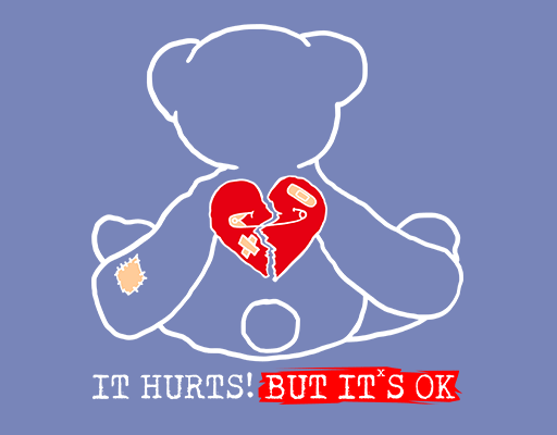 卡通小熊图案手绘小熊背影图案小熊线条图案小熊爱心图案女装熊印花素材