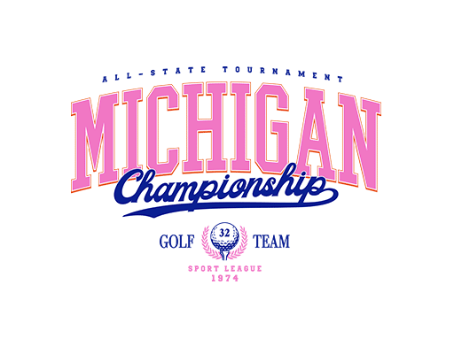 变形英文字母粉色英文字母手写英文字母高尔夫球图案女装印花素材