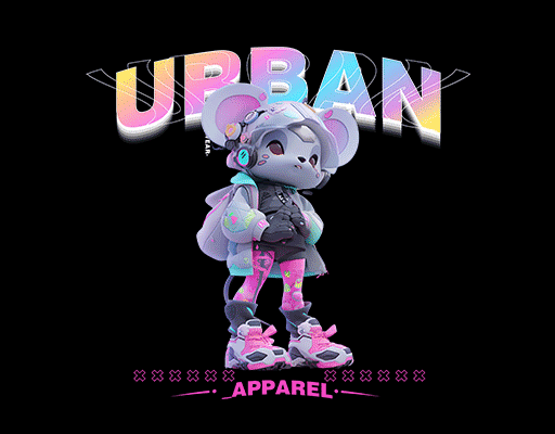 3D卡通图案彩色英文字母图案卡通人物ai人物图案数字字母图案女装印花素材