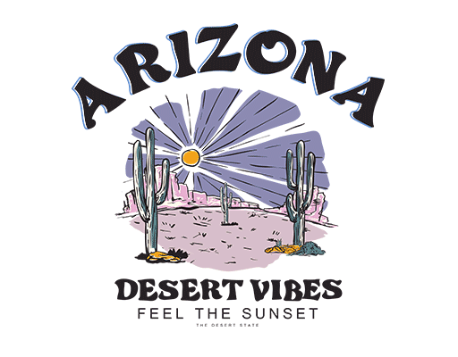 卡通沙漠风景图案手绘仙人掌图案立体英文字母卡通太阳紫色太阳女装印花素材