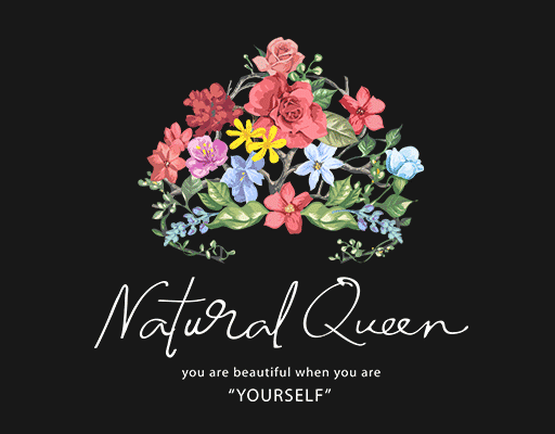 卡通花朵头冠鲜花皇冠手写英文字母图案女装印花素材花朵图案卡通玫瑰印花素材