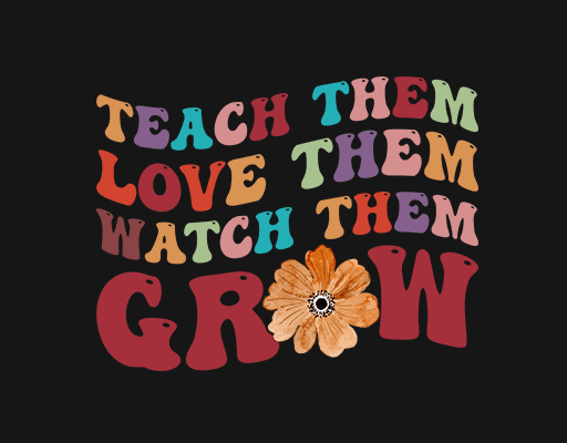 卡通英文字母图案变形英文字母卡通花朵图案女装印花素材彩色英文字母