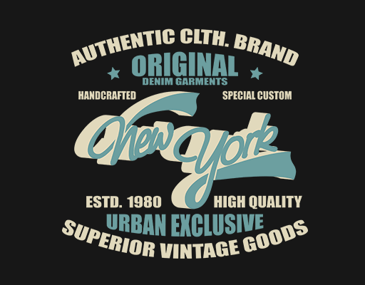 飘逸英文字母图案NEW YORK英文字母变形英文字母女装文字印花素材立体英文字母