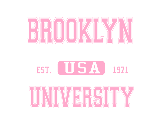 卡通英文字母图案女装粉色英文字母数字字母图案T恤卫衣印花素材