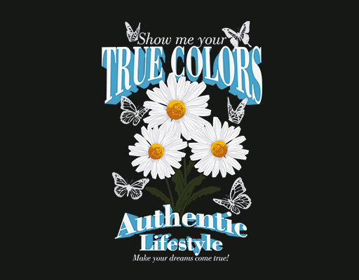 卡通花朵图案手绘花朵卡通蝴蝶卡通菊花图案立体英文字母女装印花素材