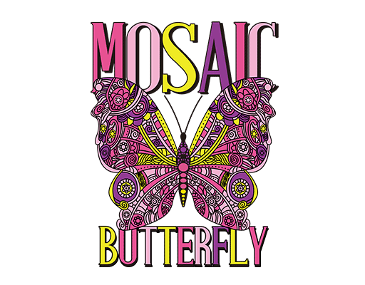 卡通英文字母图案彩色蝴蝶图案立体英文字母女装蝴蝶印花素材彩色英文字母