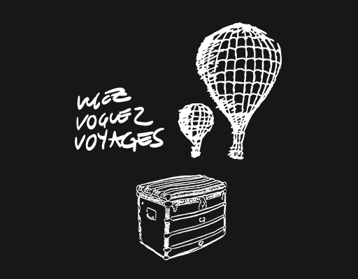 卡通气球图案手绘汽车卡通箱子图案女装印花素材LV印花素材手写英文字母图案