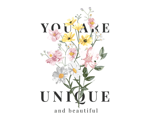 卡通花朵图案彩色花朵鲜花女装花朵印花素材植物印花图案卫衣印花素材