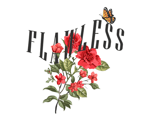 手绘花朵图案玫瑰花朵卡通蝴蝶图案女装印花图案手绘蝴蝶卫衣烫画图案