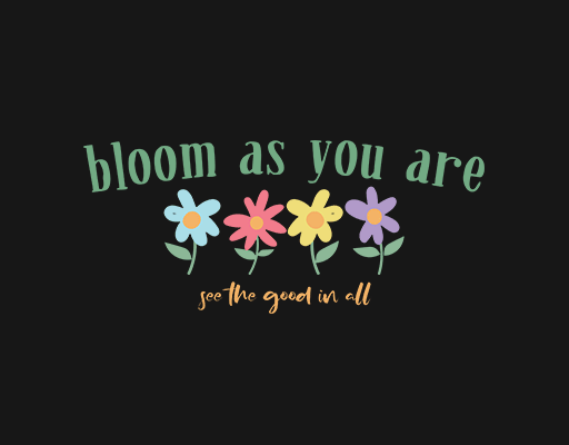 卡通花朵彩色花朵手绘花朵鲜花图案女装花朵印花图案卫衣素材