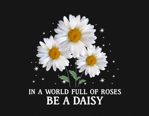 卡通花朵图案卡通菊花女装花朵印花素材白色花朵花瓣图案女装烫画图案