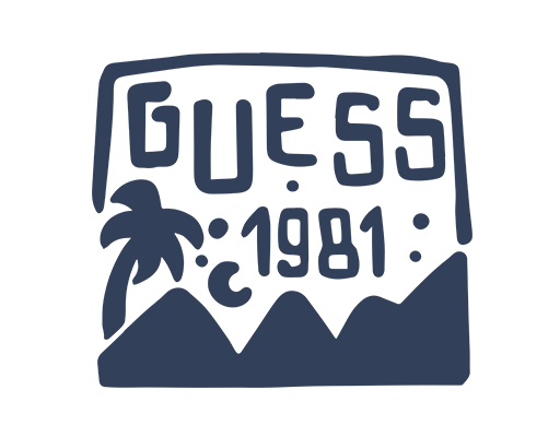 卡通英文字母图案GUESS英文字母手写英文字母女装文字印花素材古驰印花图案