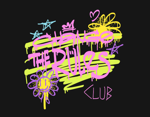 涂鸦英文字母图案喷溅英文字母手写英文字母卡通花朵图案女装文字印花素材