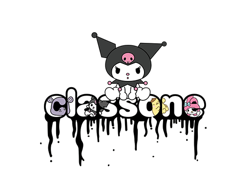 卡通hello kitty图案手绘卡通涂鸦英文字母图案喷溅英文字母可爱卡通印花素材