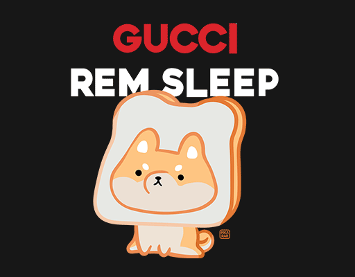 卡通小狗图案卡通英文字母古驰英文字母卡通面包狗手绘柴犬男装女装印花素材