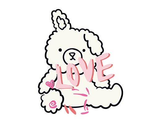 卡通兔子图案手绘兔子可爱卡通兔子手写英文字母涂鸦英文字母女装印花素材