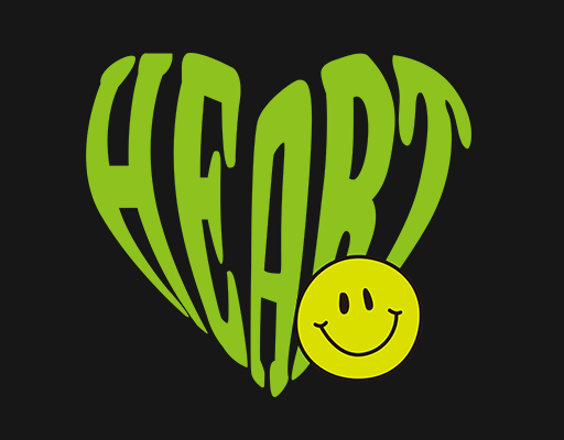 卡通爱心形图案爱心英文字母图案微笑表情图案女装爱心英文字母卡通爱心