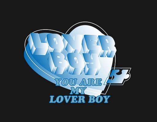 卡通英文字母图案立体英文字母图案卡通爱心图案女装文字印花素材心形图案