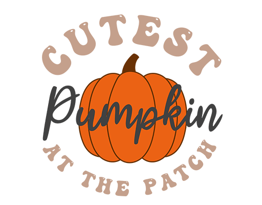 卡通南瓜图案手绘南瓜图案手写英文字母卡通英文字母图案女装印花图案