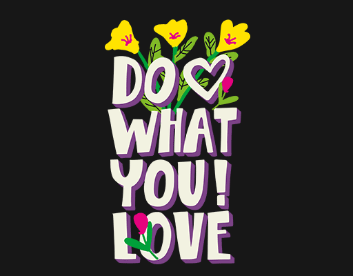 卡通英文字母图案卡通花朵图案手绘鲜花图案手写英文字母女装文字印花素材