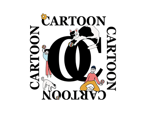 卡通动物图案卡通英文字母女装文字印花素材卡通动物图案卡通猫