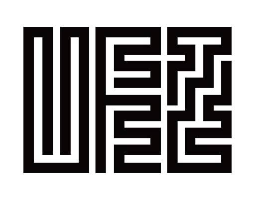 英文字母矢量迷宫图案线条矢量