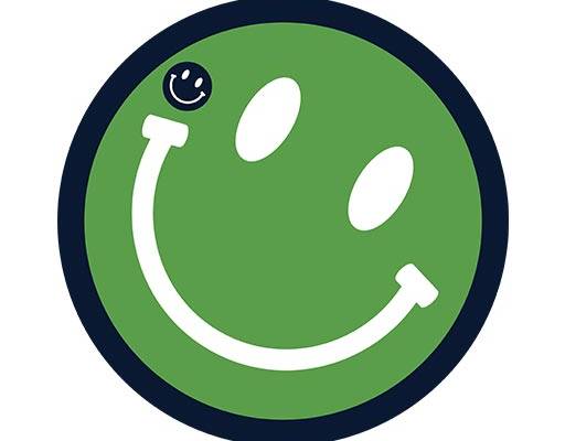 卡通表情矢量英文字母矢量微笑表情