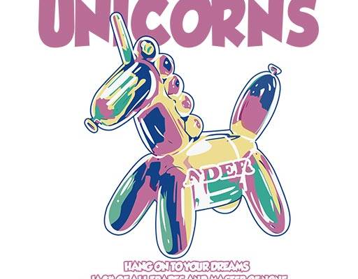 英文字母矢量卡通马手绘气球马简约气球图案