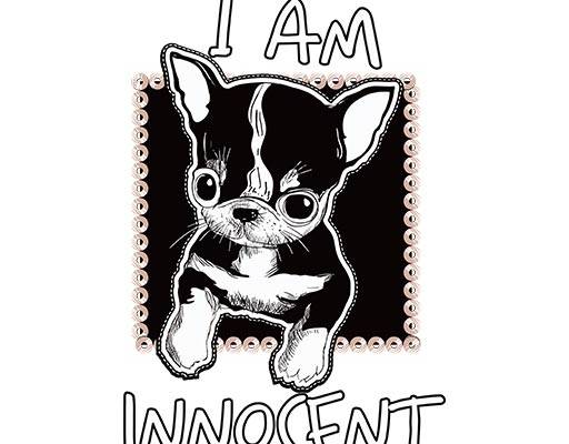 卡通小狗矢量手绘卡通动物英文字母矢量